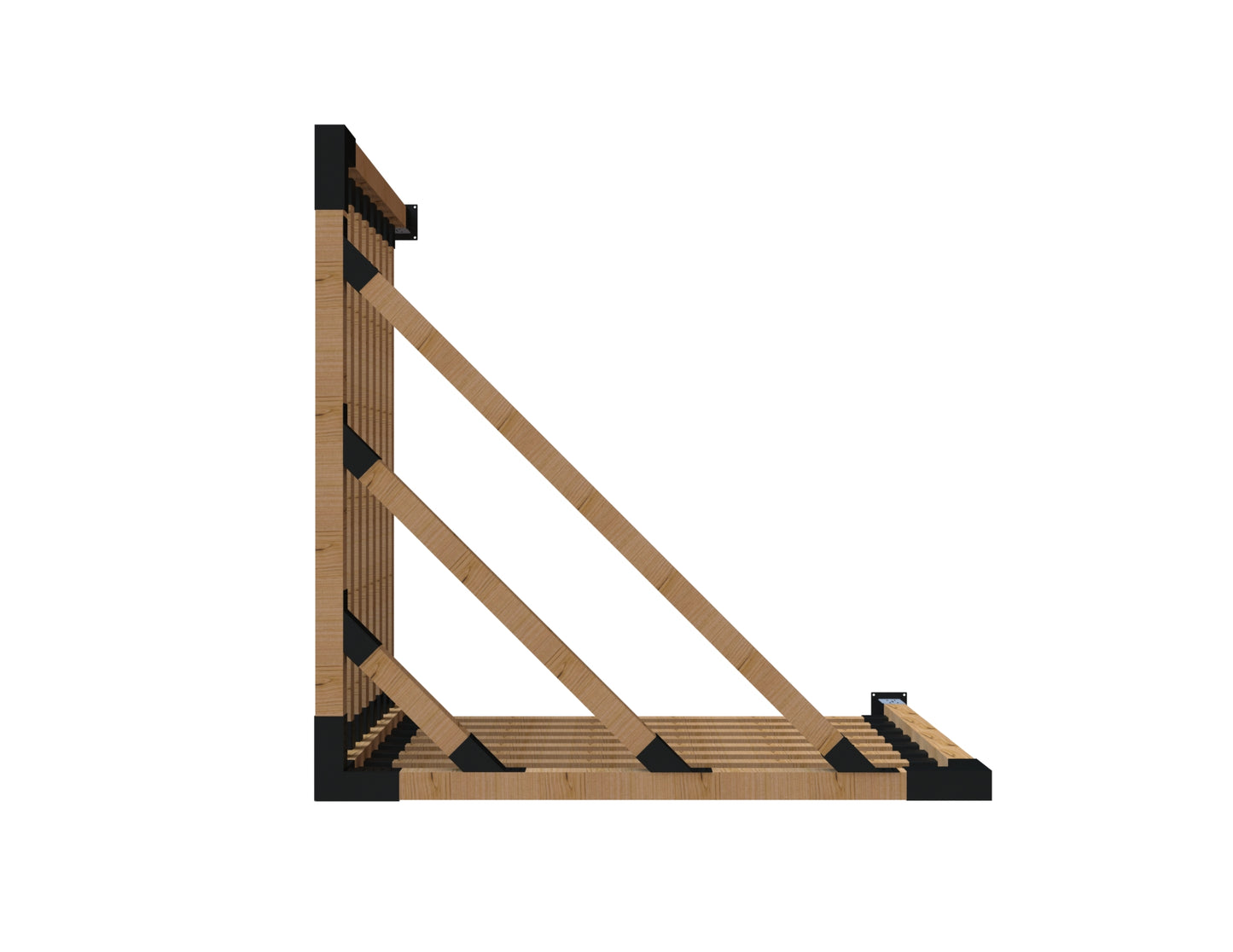 Triangle Pergola Kit for 90x90 Timber posts