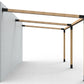 Angled Double Wall Mounted Pergola Kit for 90x90 Timber Posts